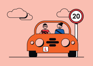 آموزش رانندگی با دنده اتومات