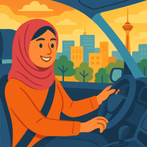 🚗 رانندگی مثل حرفه‌ای‌ها؛ راز موفقیت بانوان پشت فرمان اتومات!