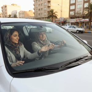 آموزش خصوصی رانندگی توسط خانم در کرج